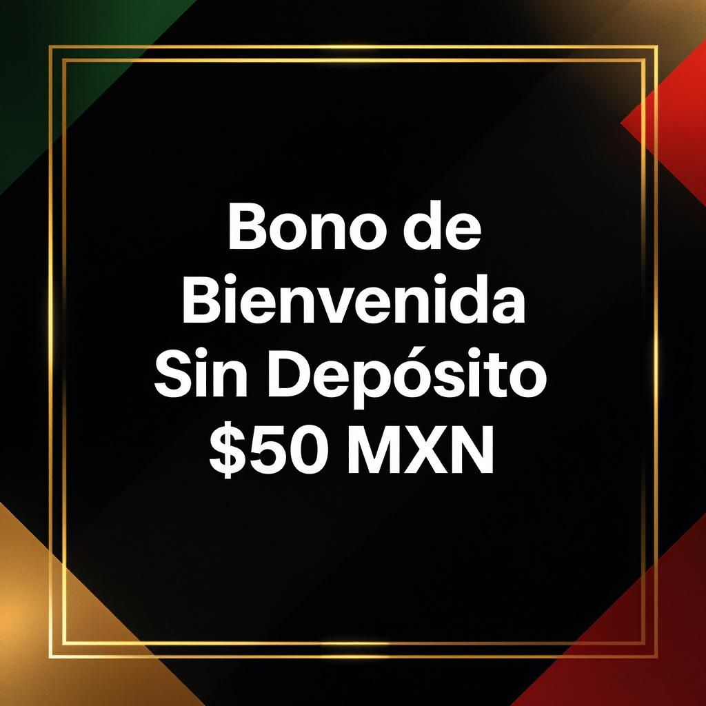Bono de Bienvenida Sin Depósito $50 MXN